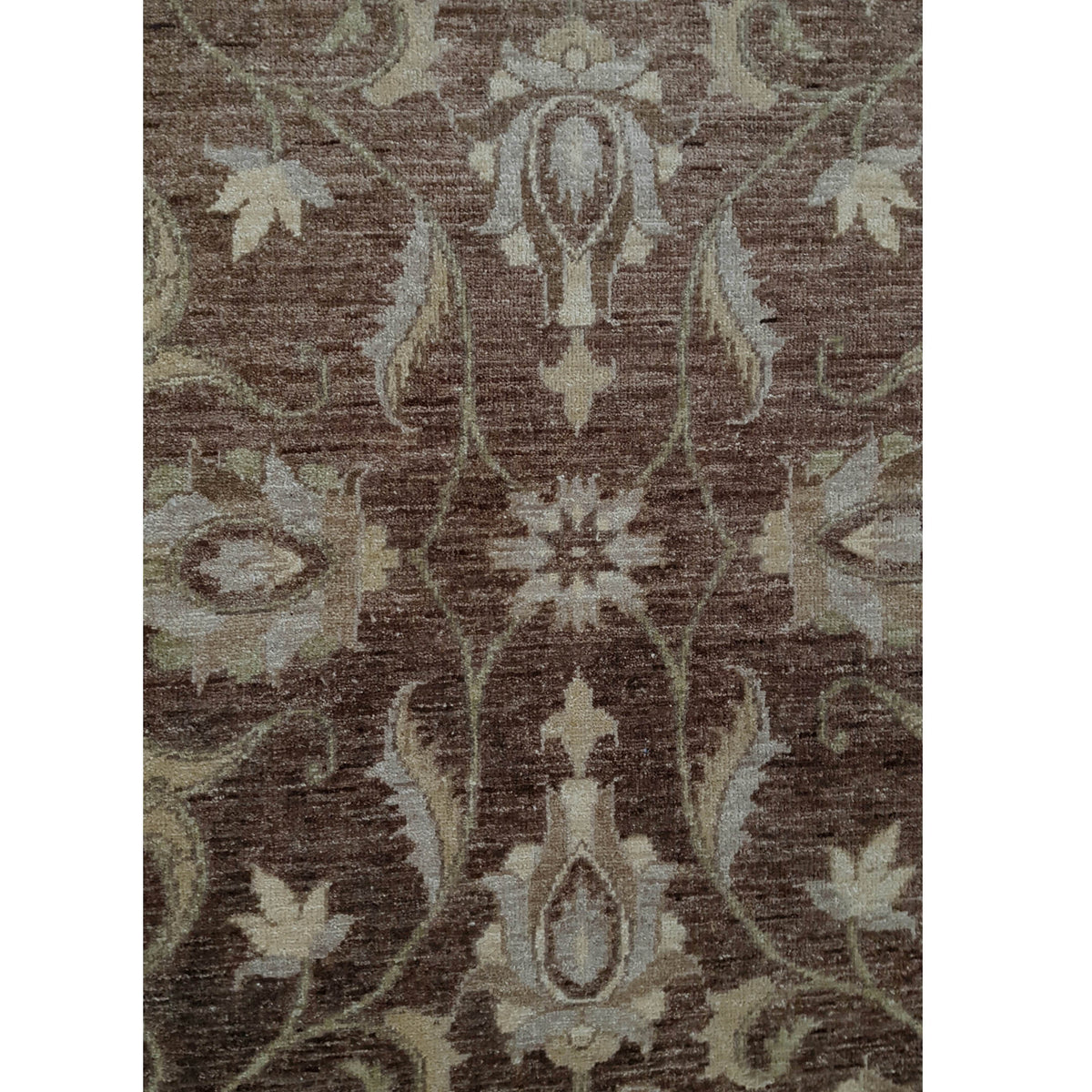 Pacific Ziegler 36147 Brown Lt.Brown Transitional Hand Knotted Rug