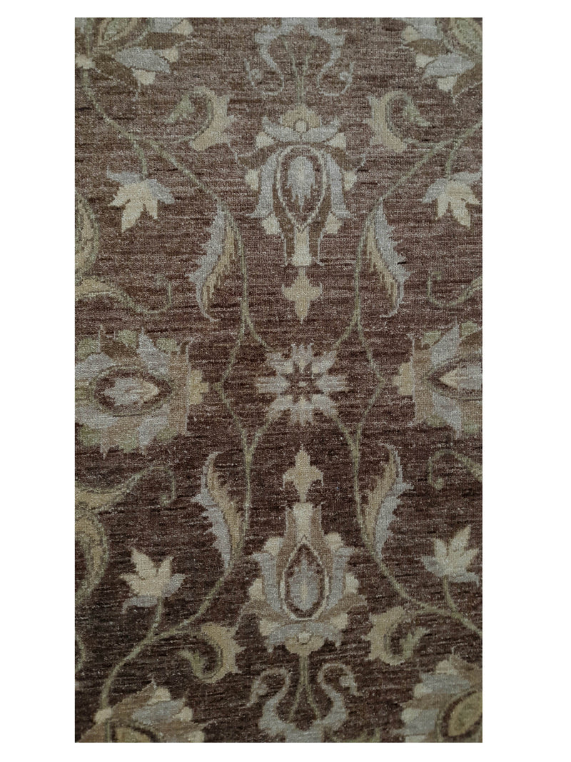 Pacific Ziegler 36147 Brown Lt.Brown Transitional Hand Knotted Rug