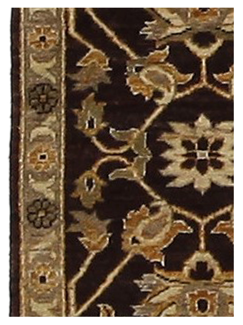 Pacific Ziegler 36147 Brown Lt.Brown Transitional Hand Knotted Rug