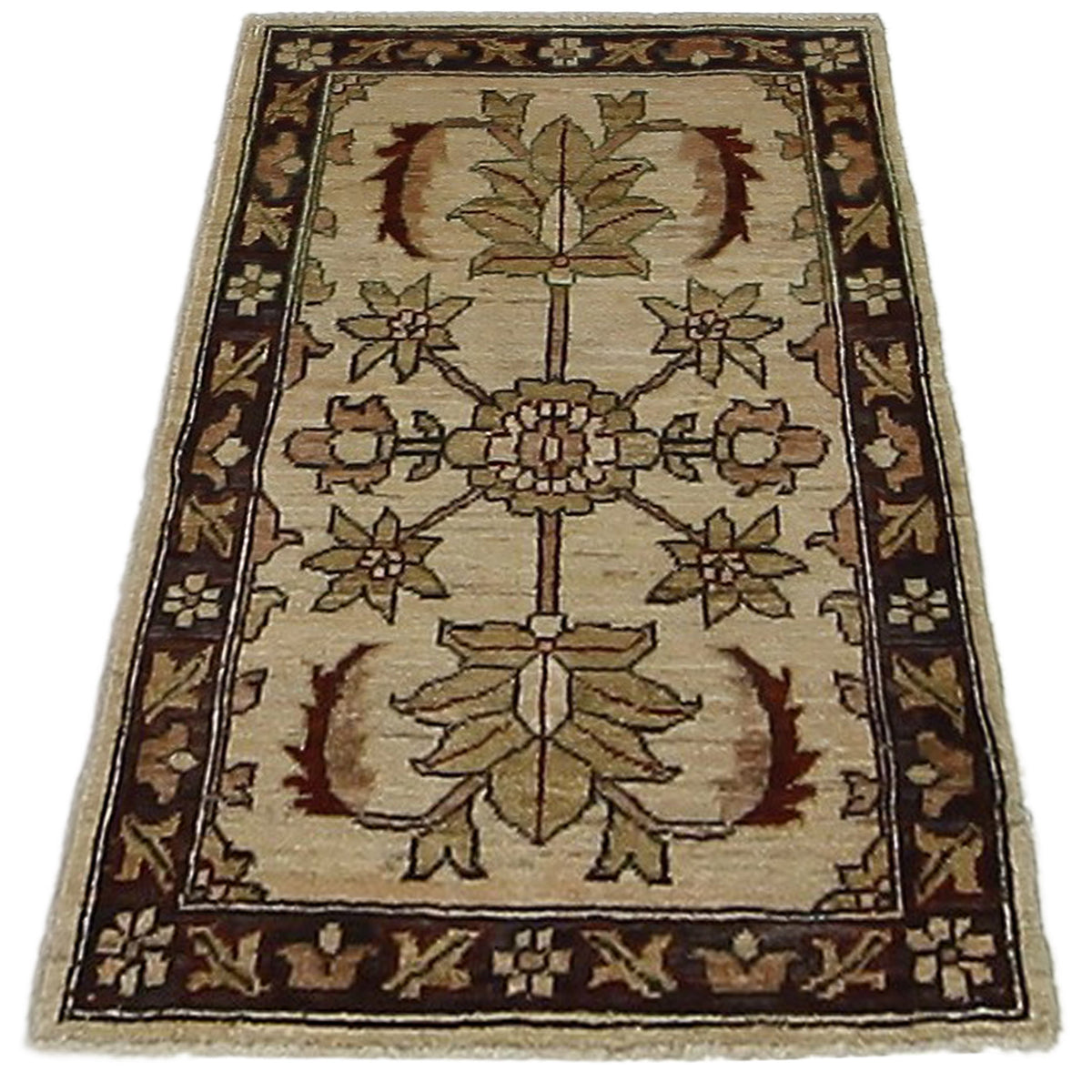 Pacific Ziegler 36148 Gold Brown Transitional Hand Knotted Rug