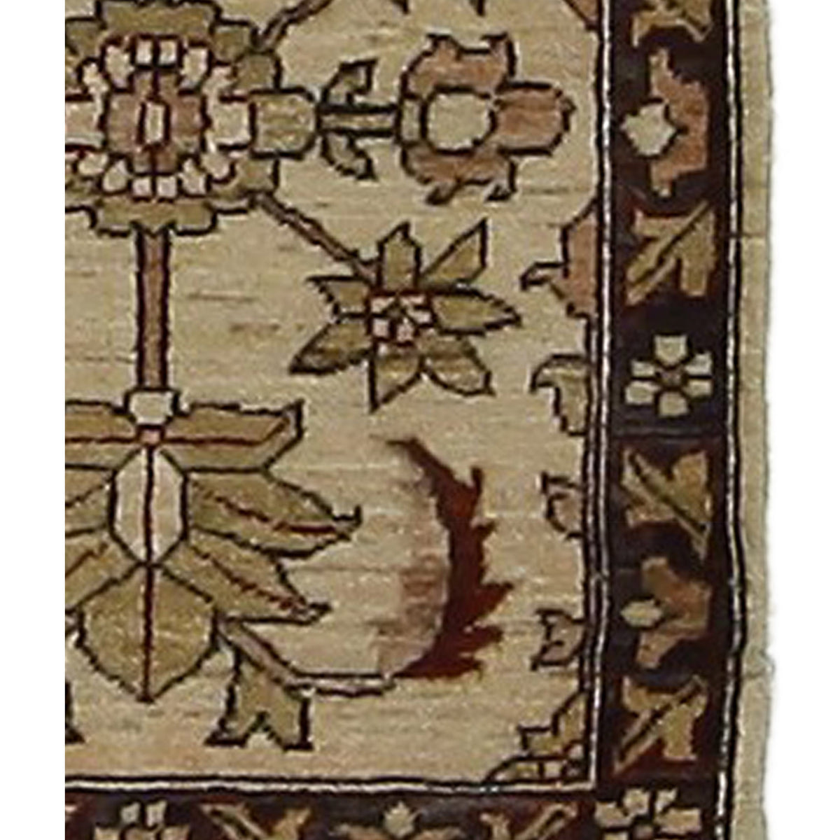 Pacific Ziegler 36148 Gold Brown Transitional Hand Knotted Rug