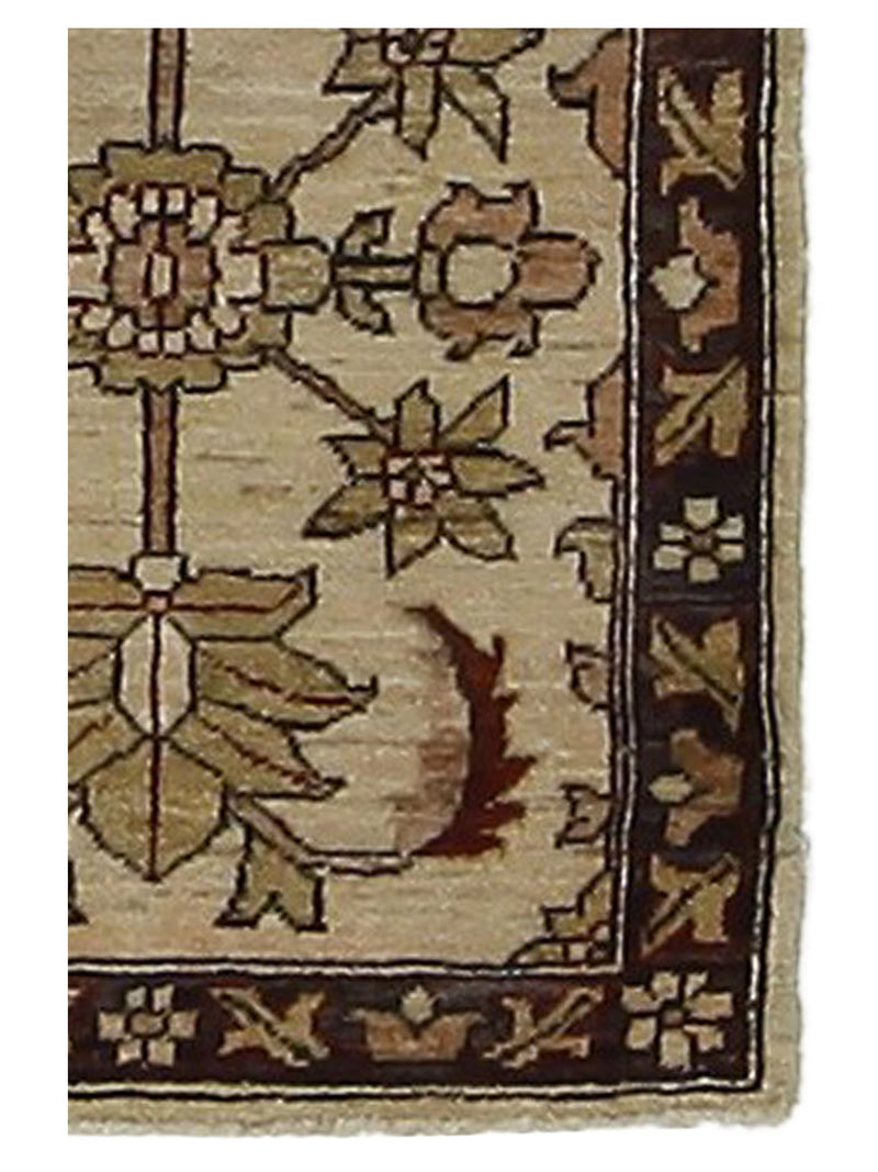 Pacific Ziegler 36148 Gold Brown Transitional Hand Knotted Rug