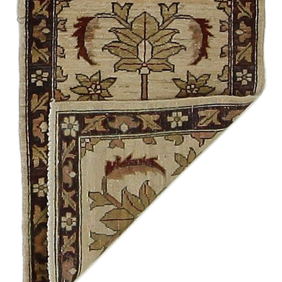 Pacific Ziegler 36148 Gold Brown Transitional Hand Knotted Rug