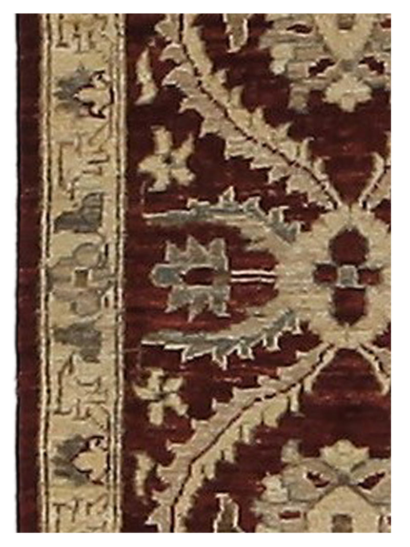 Pacific Ziegler 36149 Red Gold Transitional Hand Knotted Rug