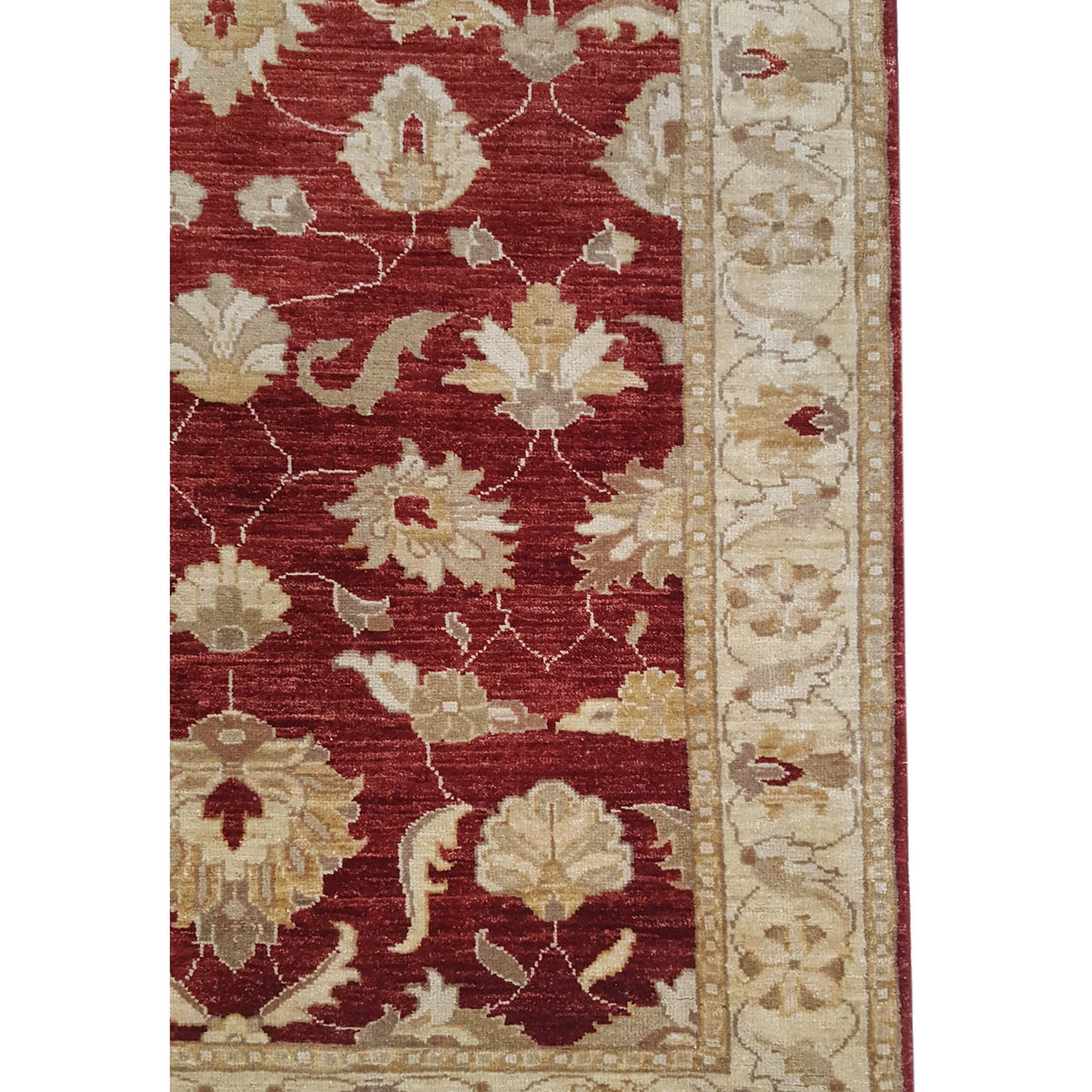 Pacific Ziegler 36152 Red Gold Transitional Hand Knotted Rug