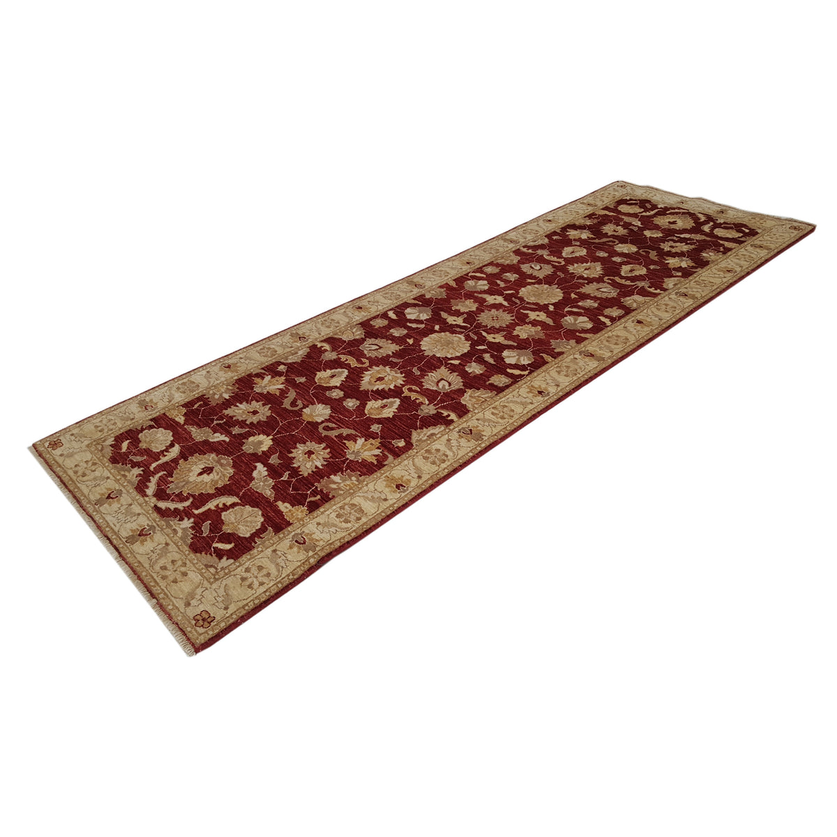 Pacific Ziegler 36152 Red Gold Transitional Hand Knotted Rug