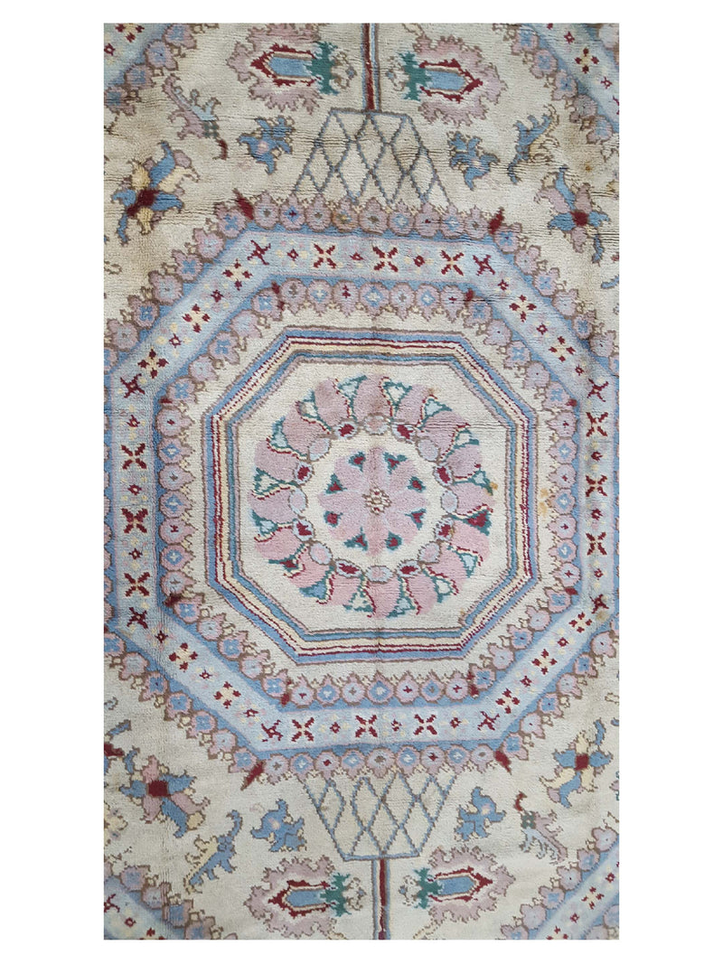 Fasa Antique Souveniry 36164 Gold Coral Traditional Antique Rug