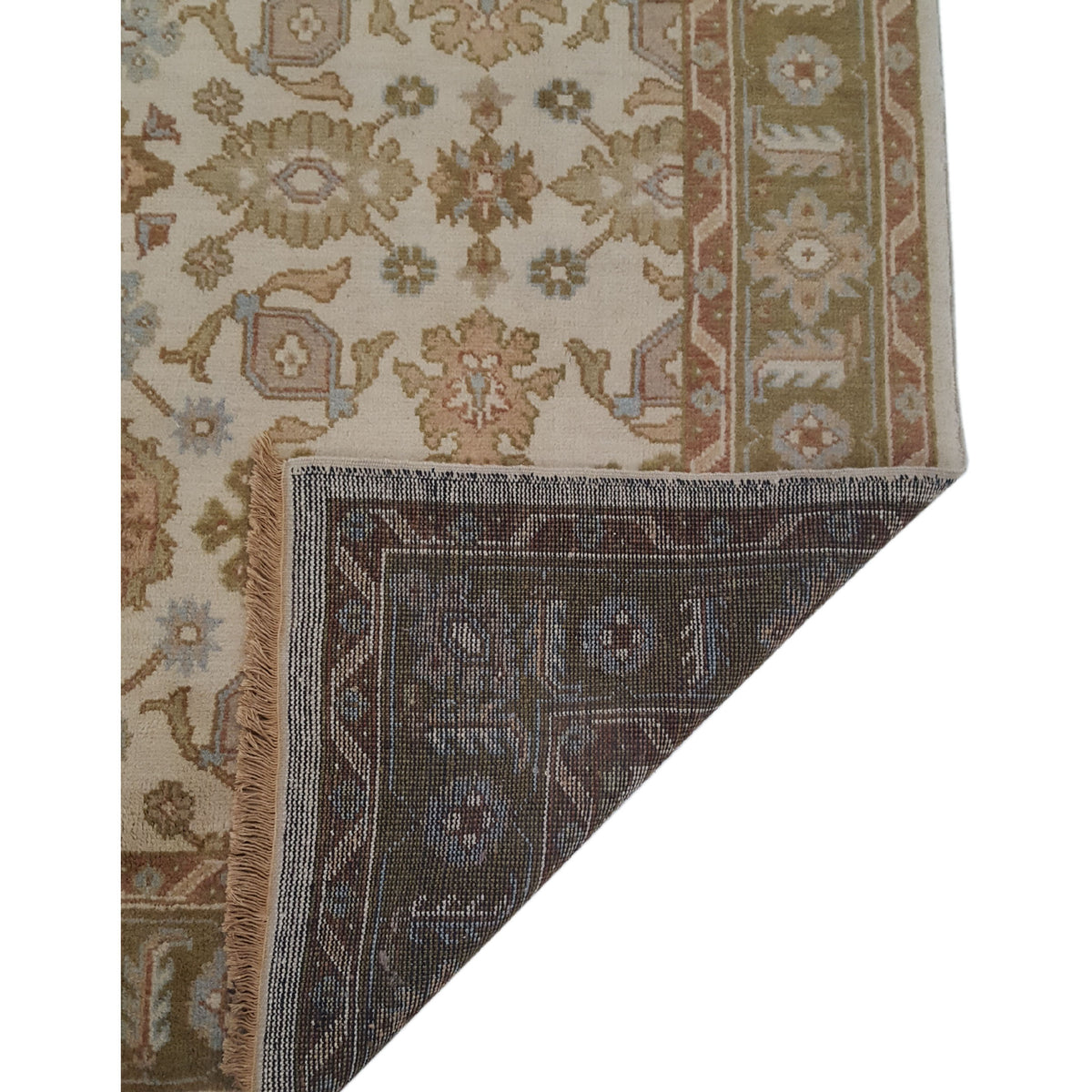 Pacific Marco 36178 Beige Gold Transitional Hand Knotted Rug