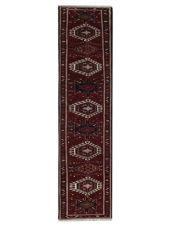 Pacific Heriz  Burgundy Burgundy Traditional