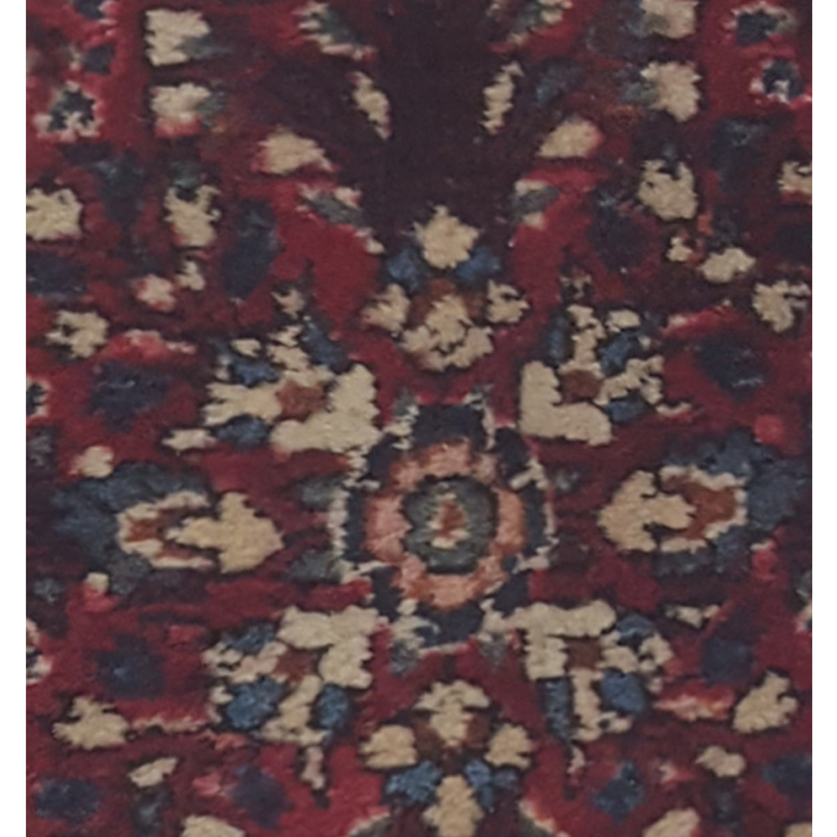 Pacific Antique Sarouk 36217 Rust Navy Traditional Antique Rug