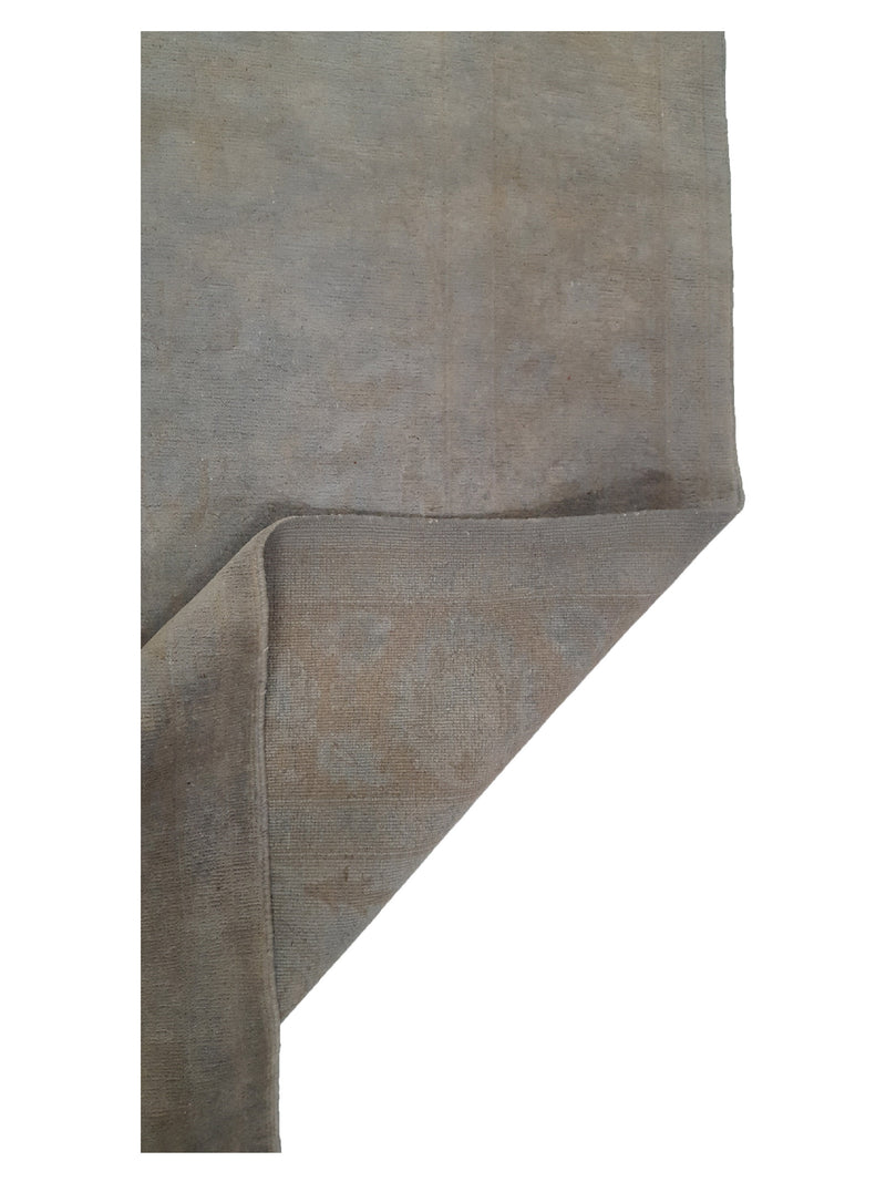 Pacific Ziegler 36634 Grey Grey Transitional Hand Knotted Rug