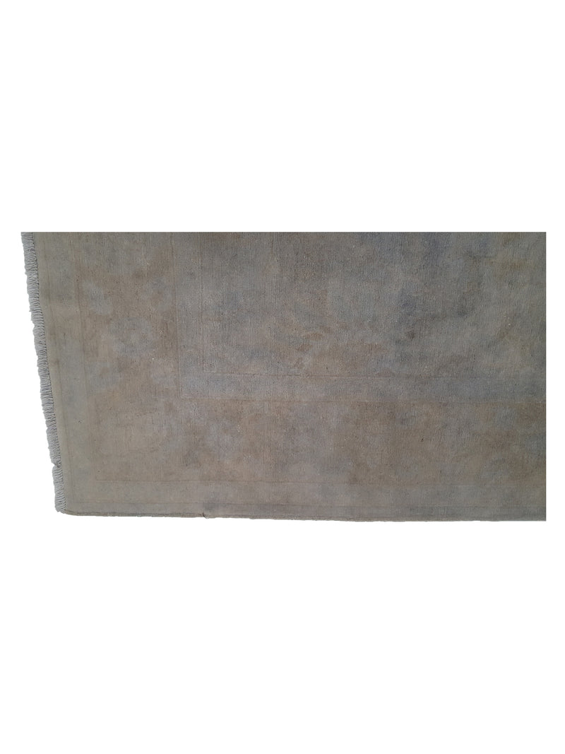 Pacific Ziegler 36634 Grey Grey Transitional Hand Knotted Rug