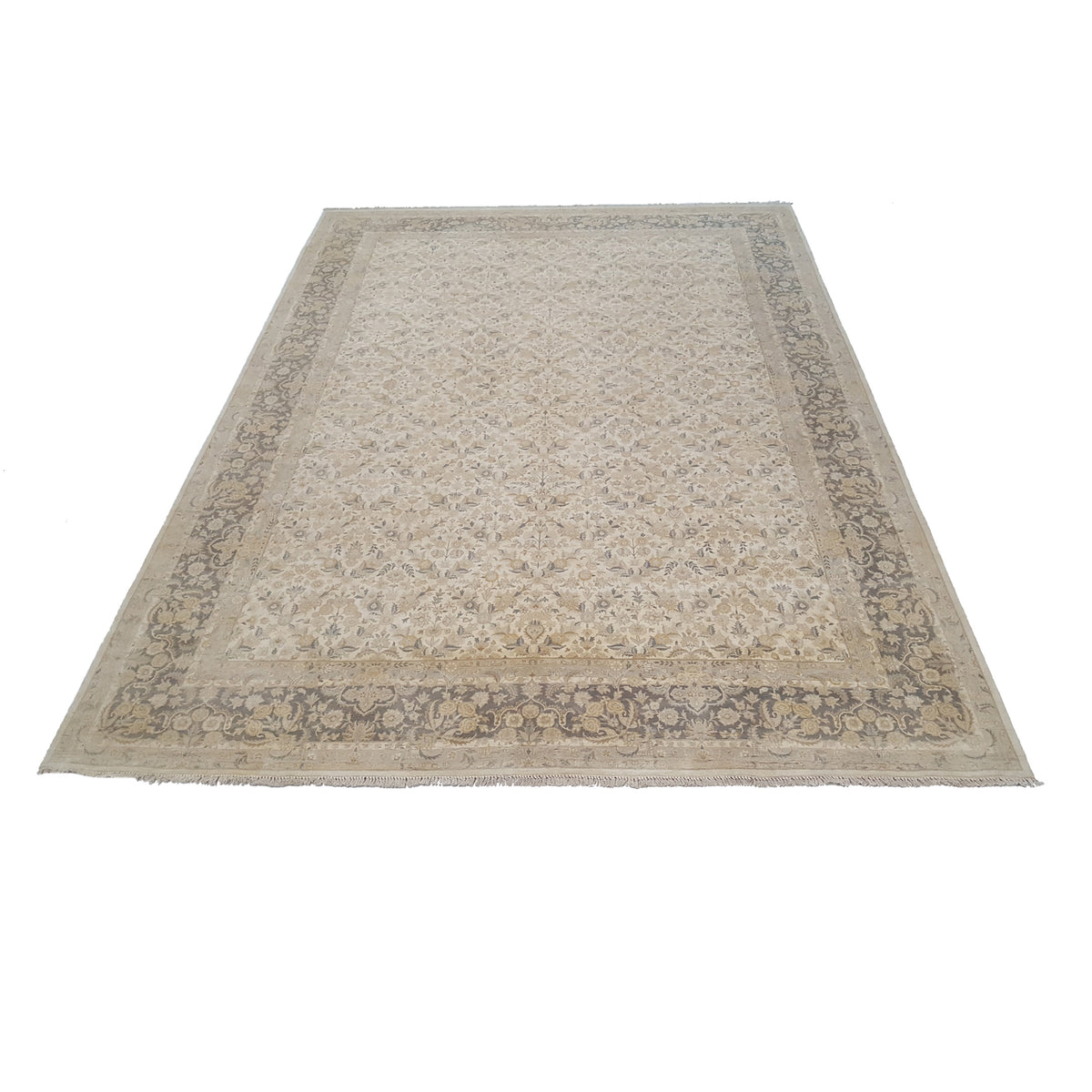 Pacific Classic 36651 Ivory Ivory Traditional Hand Knotted Rug