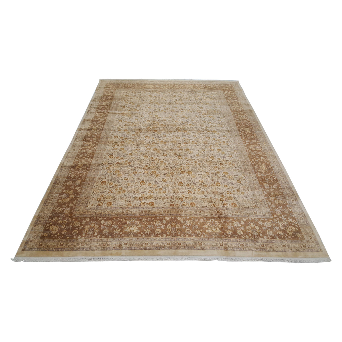 Pacific Classic 36652 Ivory Ivory Traditional Hand Knotted Rug