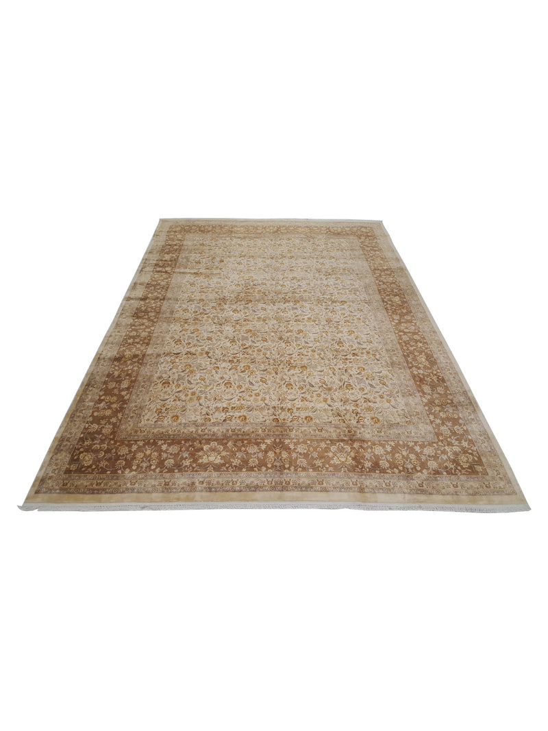 Pacific Classic 36652 Ivory Ivory Traditional Hand Knotted Rug