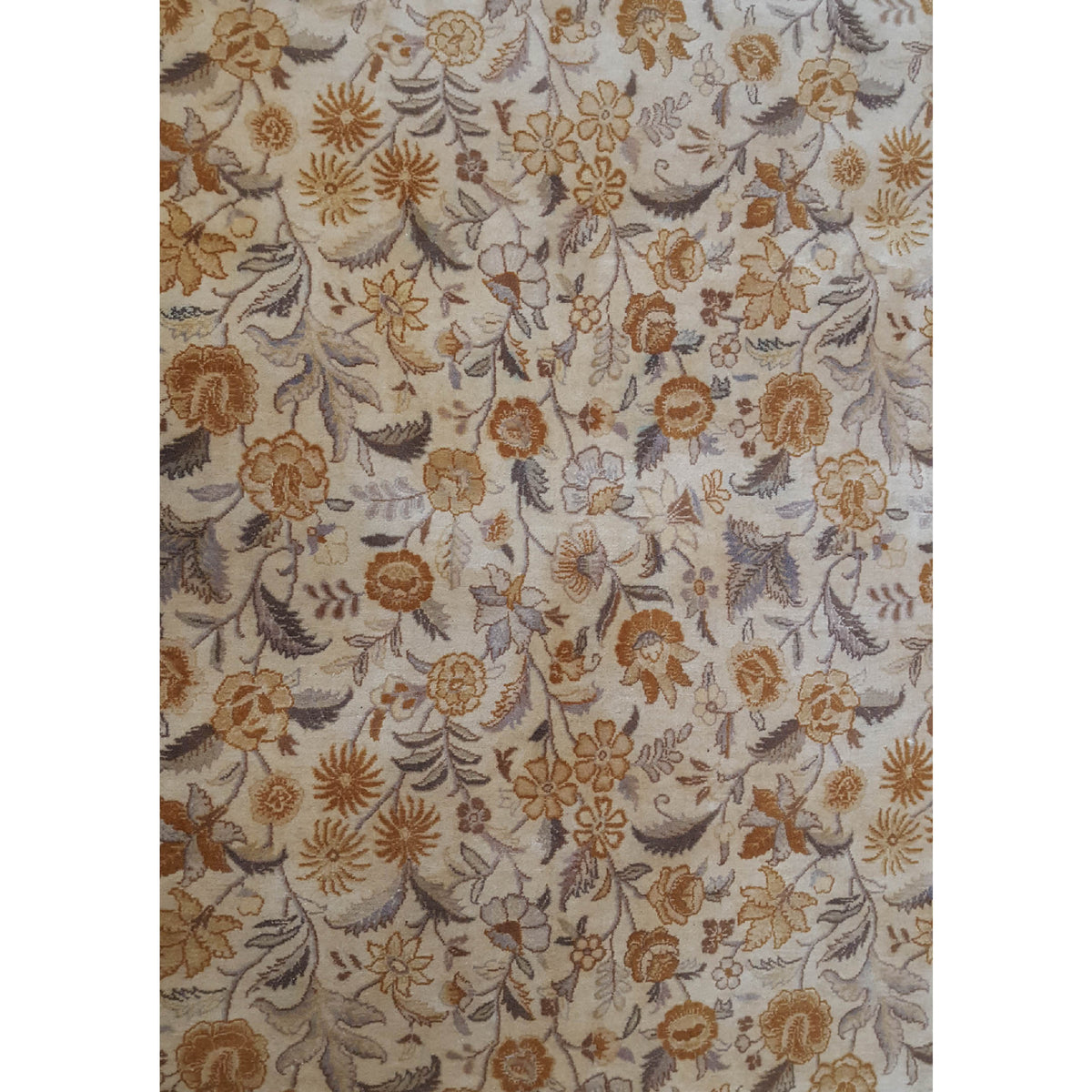 Pacific Classic 36652 Ivory Ivory Traditional Hand Knotted Rug