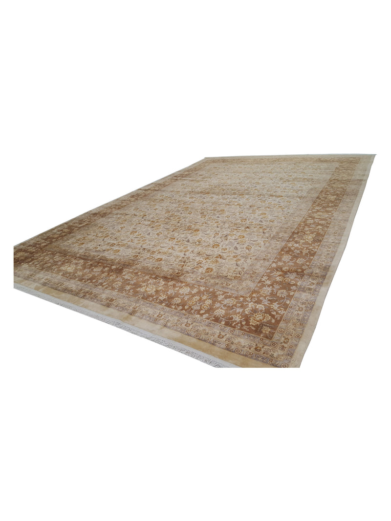 Pacific Classic 36652 Ivory Ivory Traditional Hand Knotted Rug
