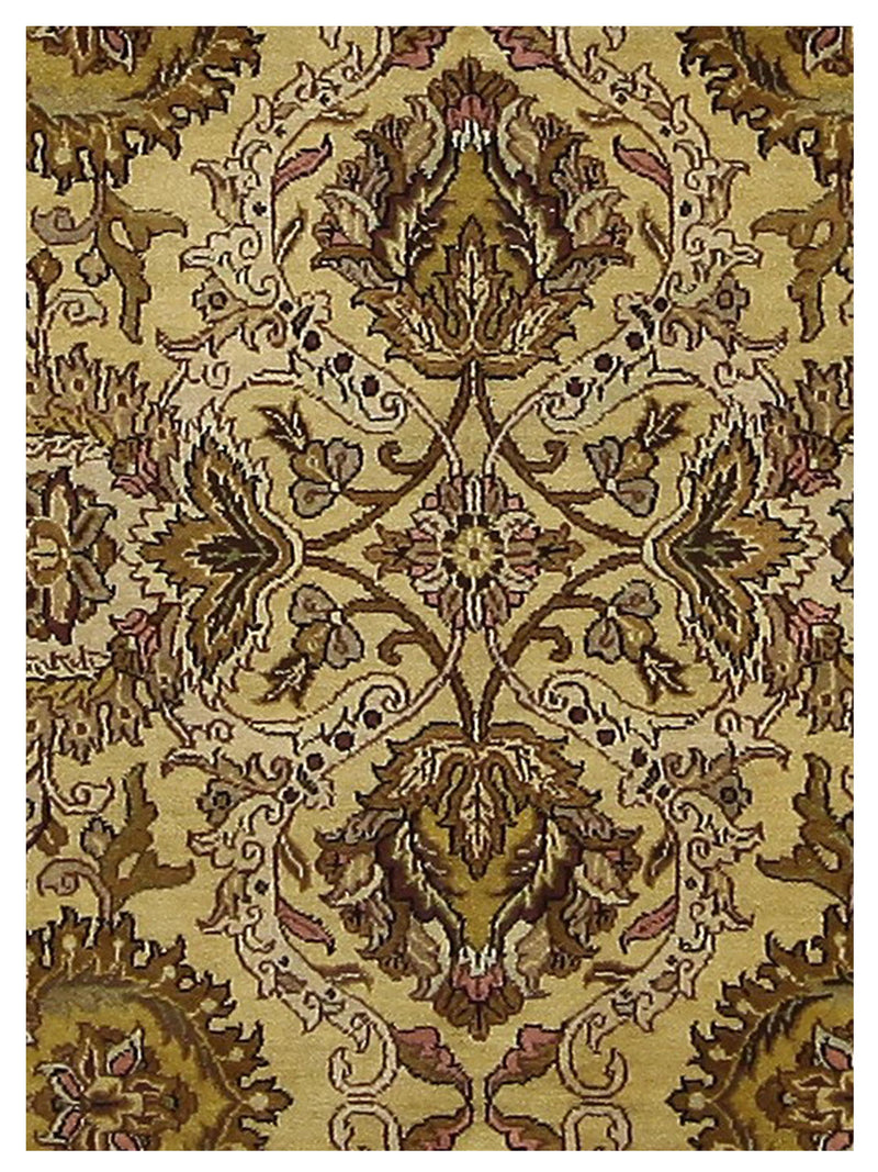 Pacific Agra 36731 Gold Gold Traditional Hand Knotted Rug