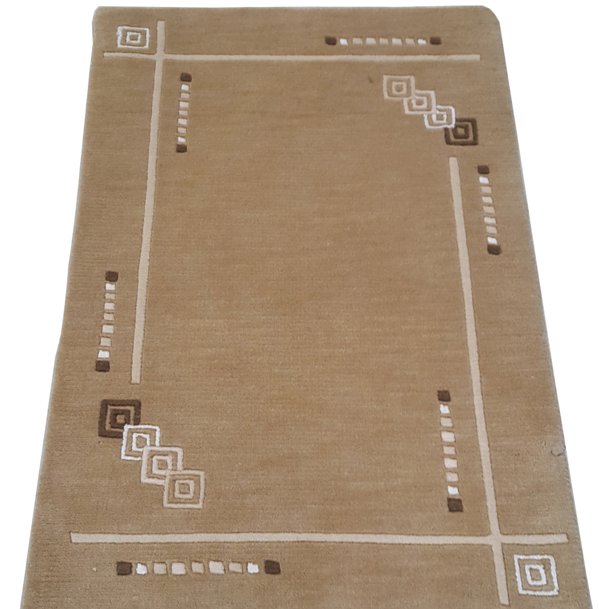 Pacific Gouri Ganga 36732 Tan Tan Transitional Hand Knotted Rug