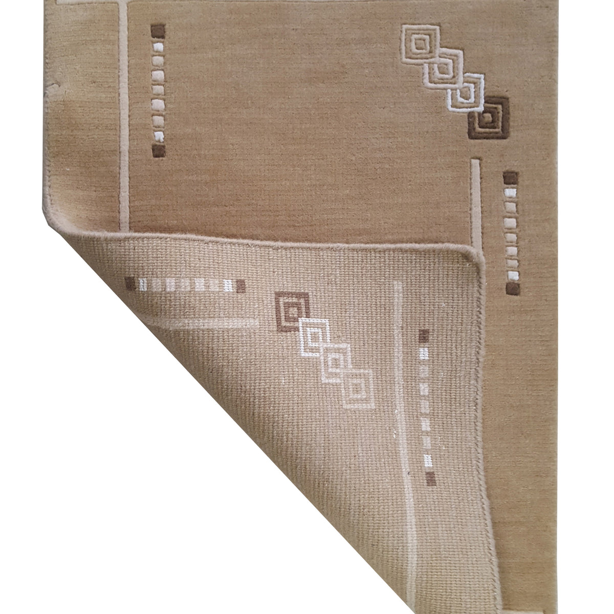 Pacific Gouri Ganga 36732 Tan Tan Transitional Hand Knotted Rug