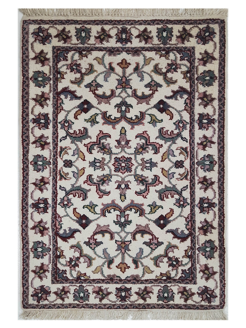 Pacific Kashan Indo  Ivory Ivory Traditional