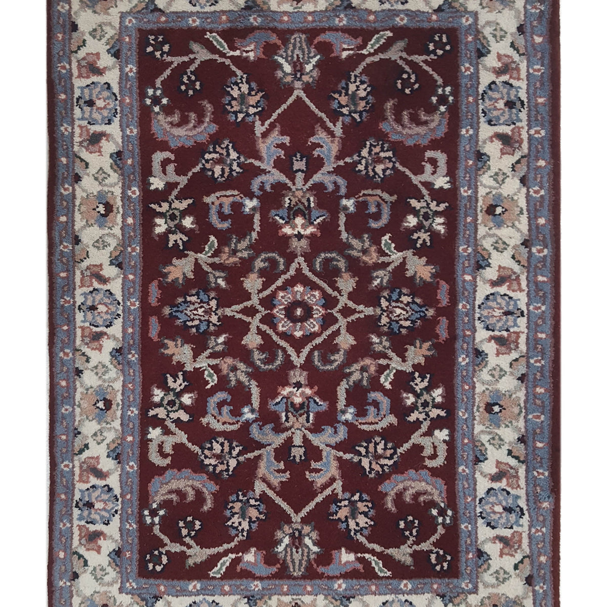 Pacific Kashan Indo  Red Ivory Traditional