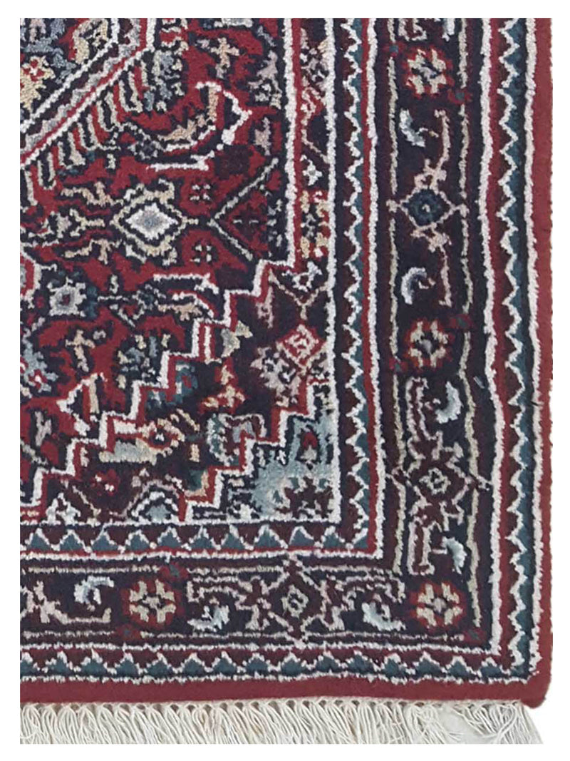 Pacific Mir 36771 Red Black Traditional Hand Knotted Rug
