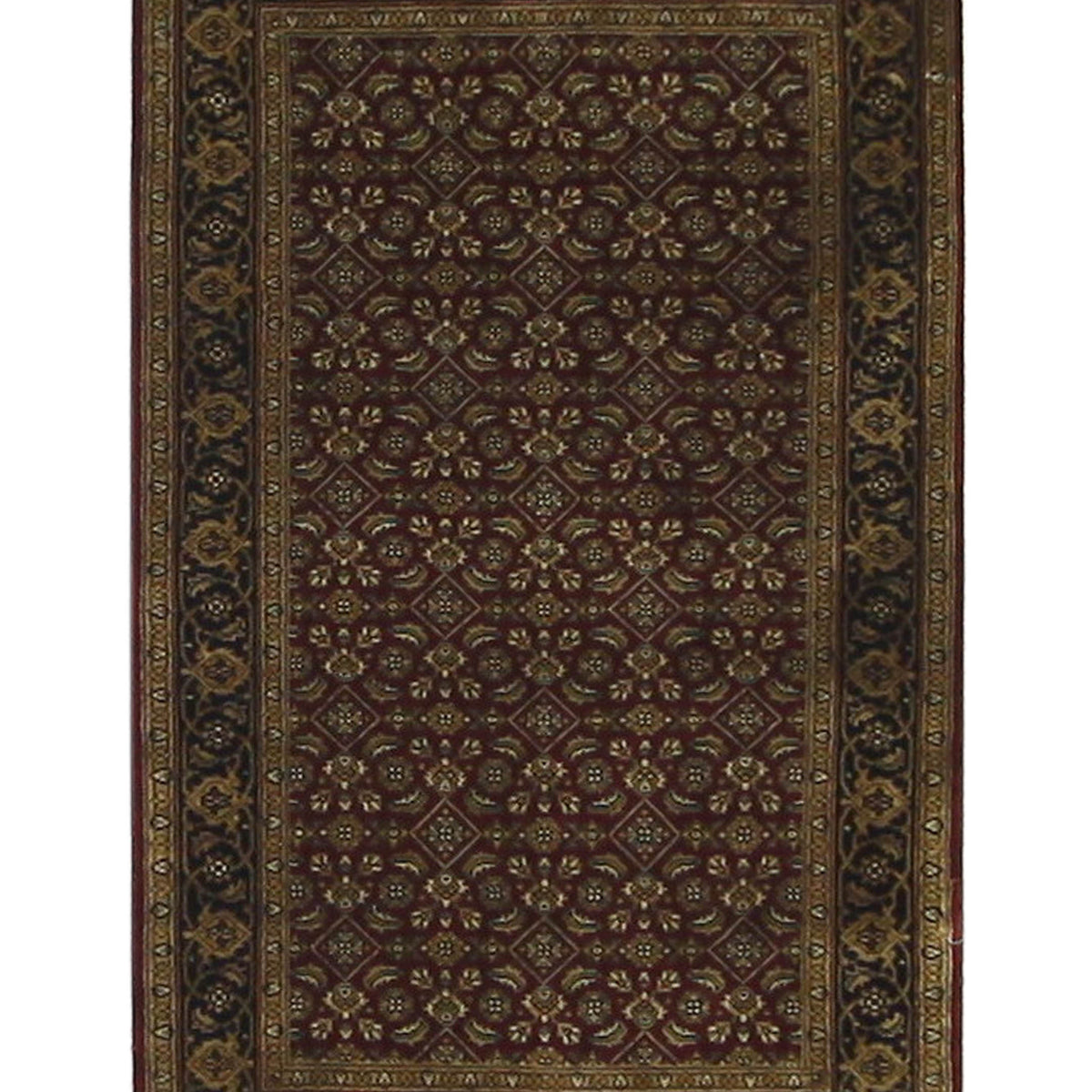 Pacific Serene  Burgundy Black Traditional