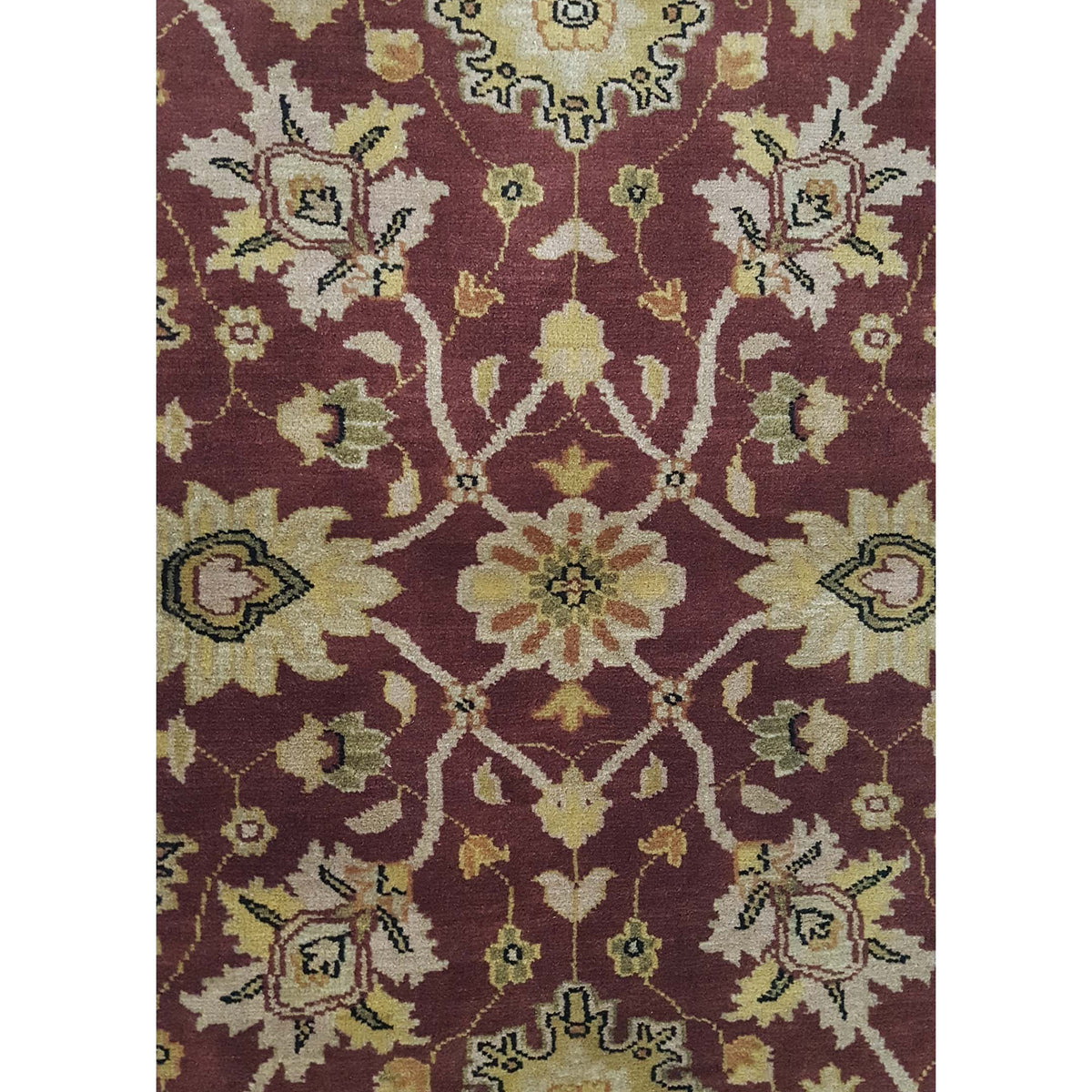 Pacific Serene 36876 Brown Gold Traditional Hand Knotted Rug