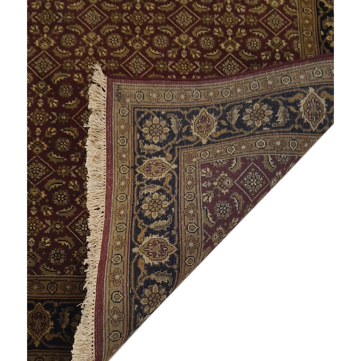 Pacific Serene 36908 Red Black Traditional Hand Knotted Rug