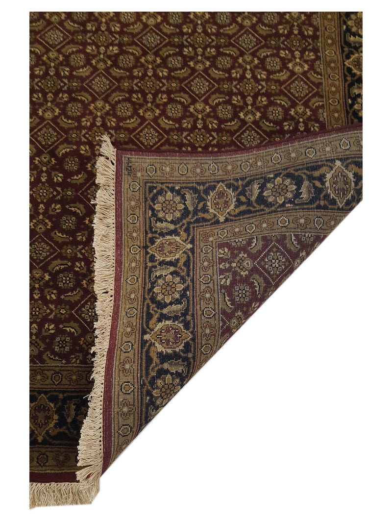 Pacific Serene 36908 Red Black Traditional Hand Knotted Rug