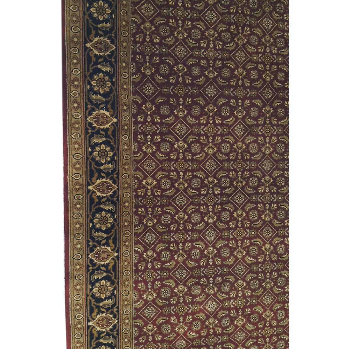 Pacific Serene 36908 Red Black Traditional Hand Knotted Rug