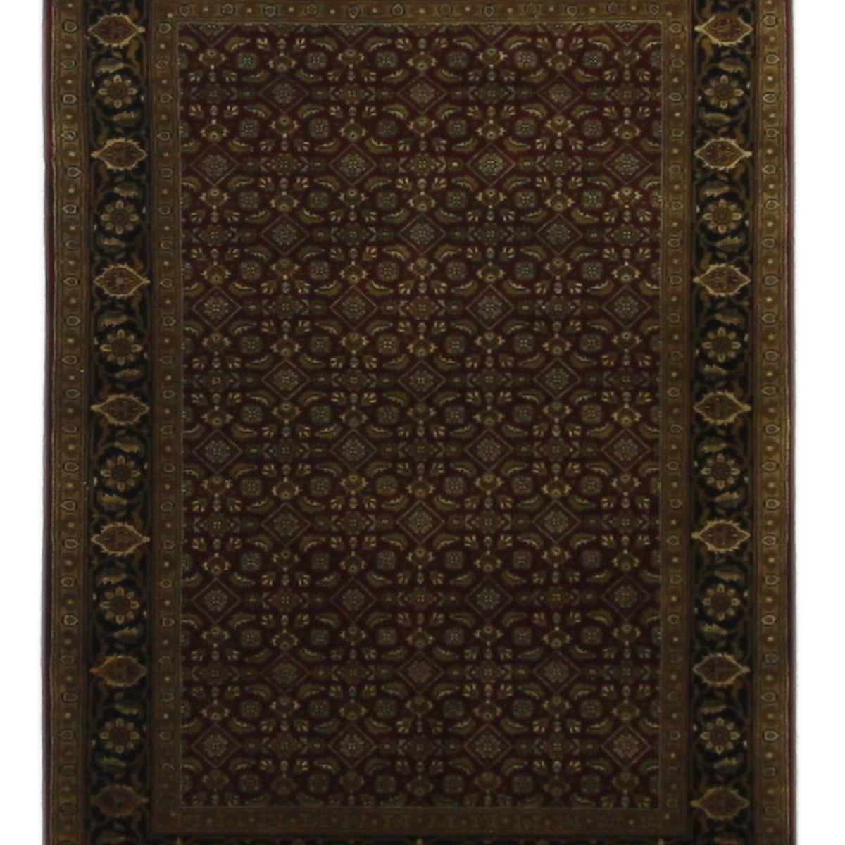 Pacific Serene  Red Black Traditional