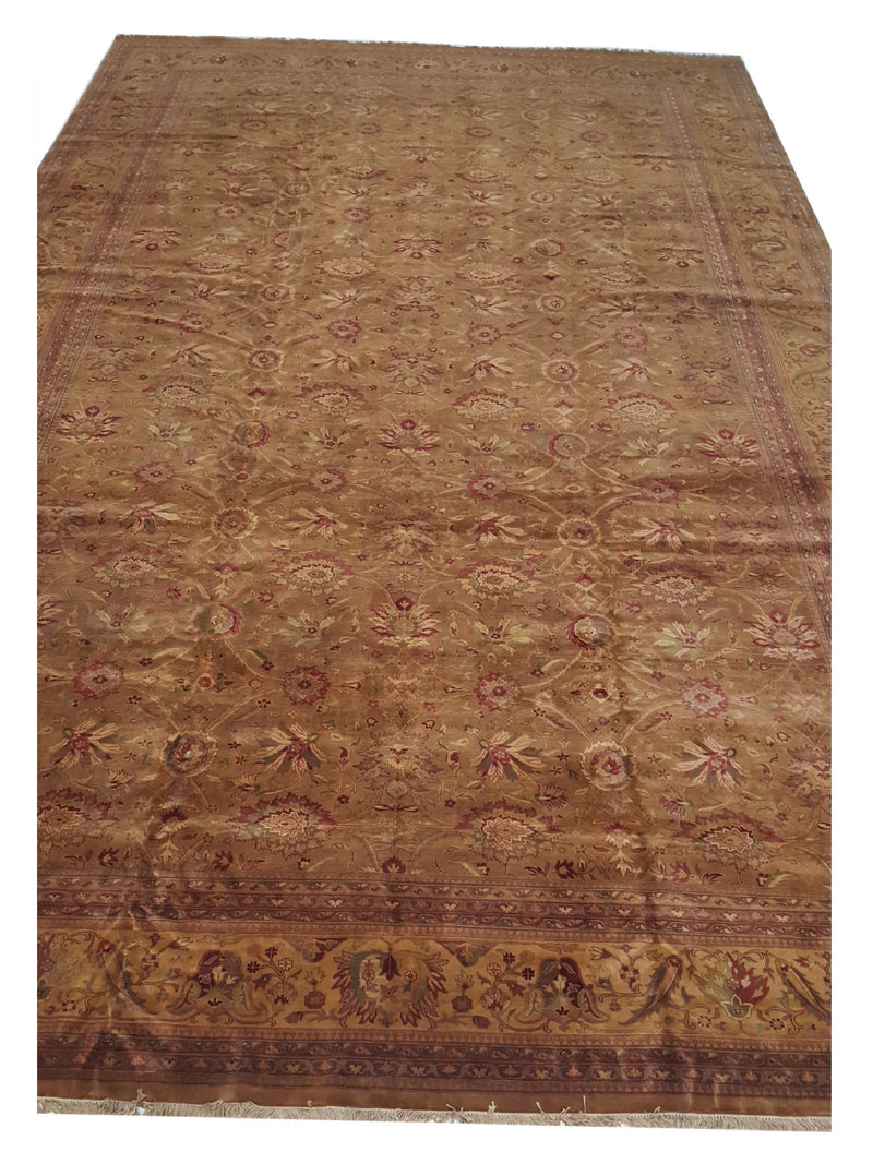 Pacific Agra 36920 Brown Spice Traditional Hand Knotted Rug