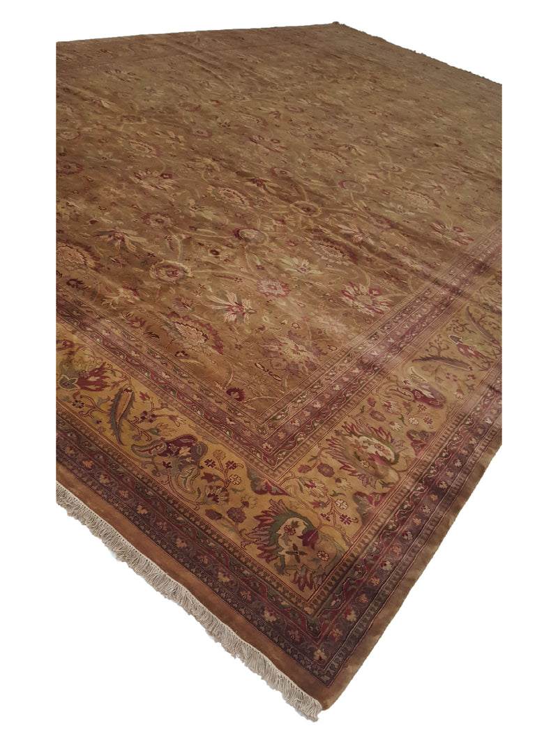 Pacific Agra 36920 Brown Spice Traditional Hand Knotted Rug