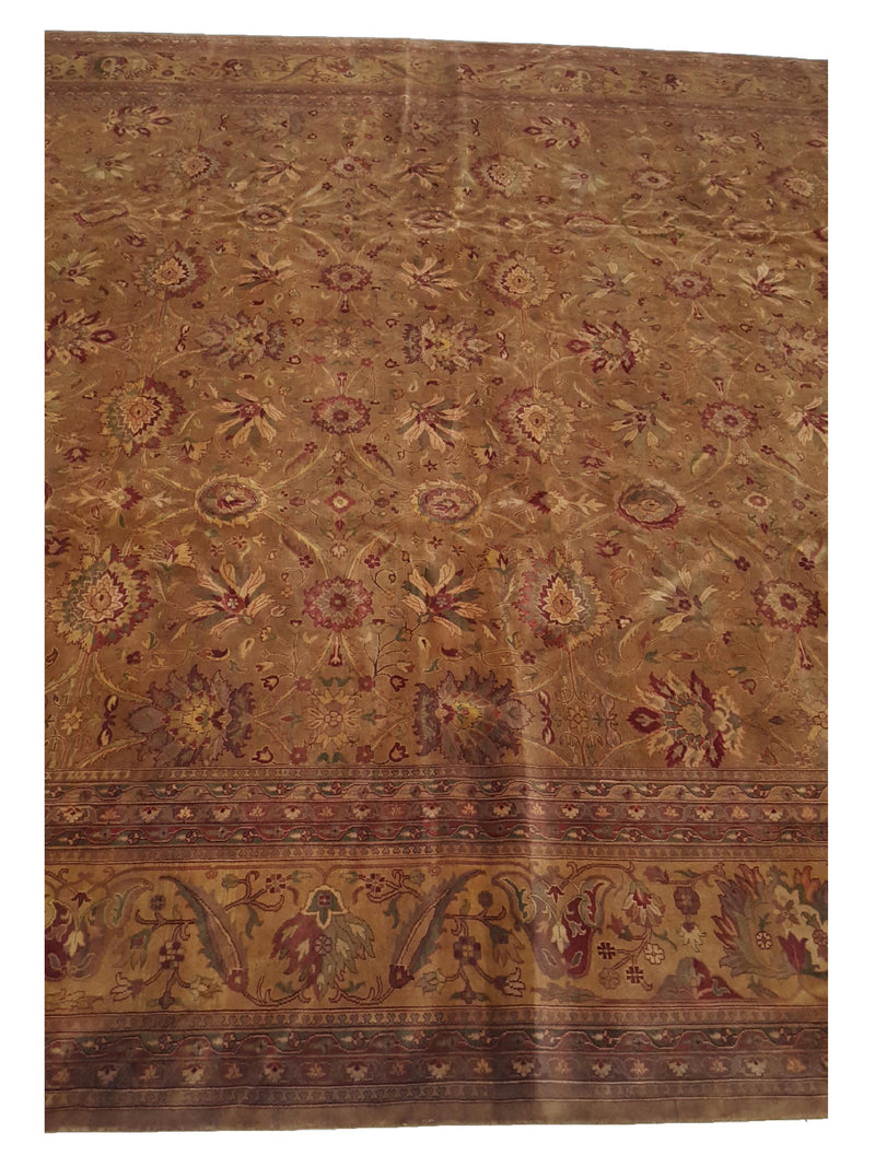 Pacific Agra 36920 Brown Spice Traditional Hand Knotted Rug