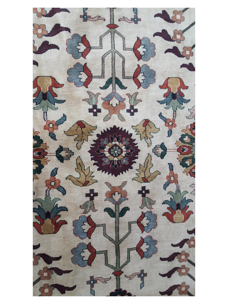 Pacific Tribal 36941 Ivory Tan Traditional Hand Knotted Rug