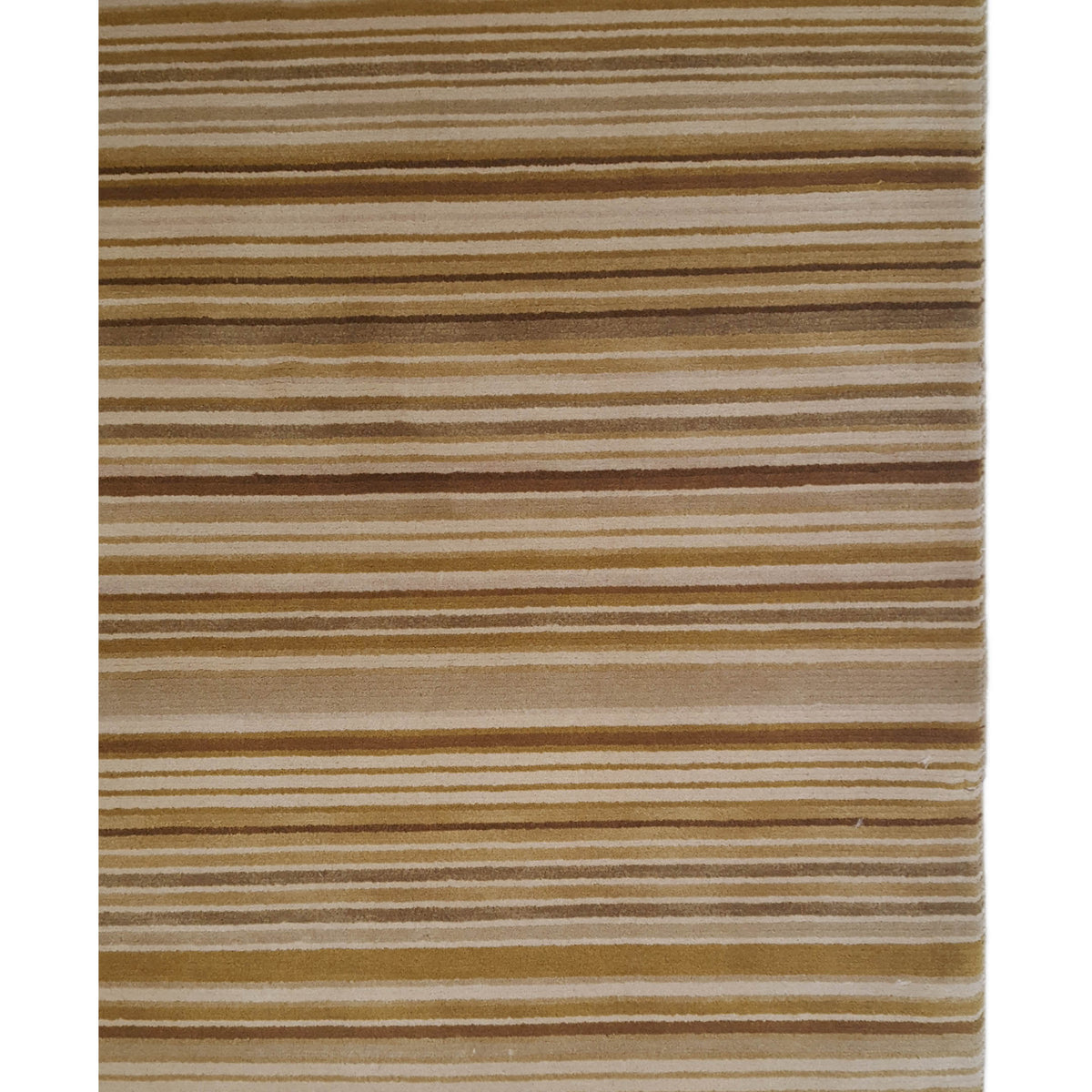 Pacific Gouri Ganga 36942 Khaki Brown Transitional Hand Knotted Rug