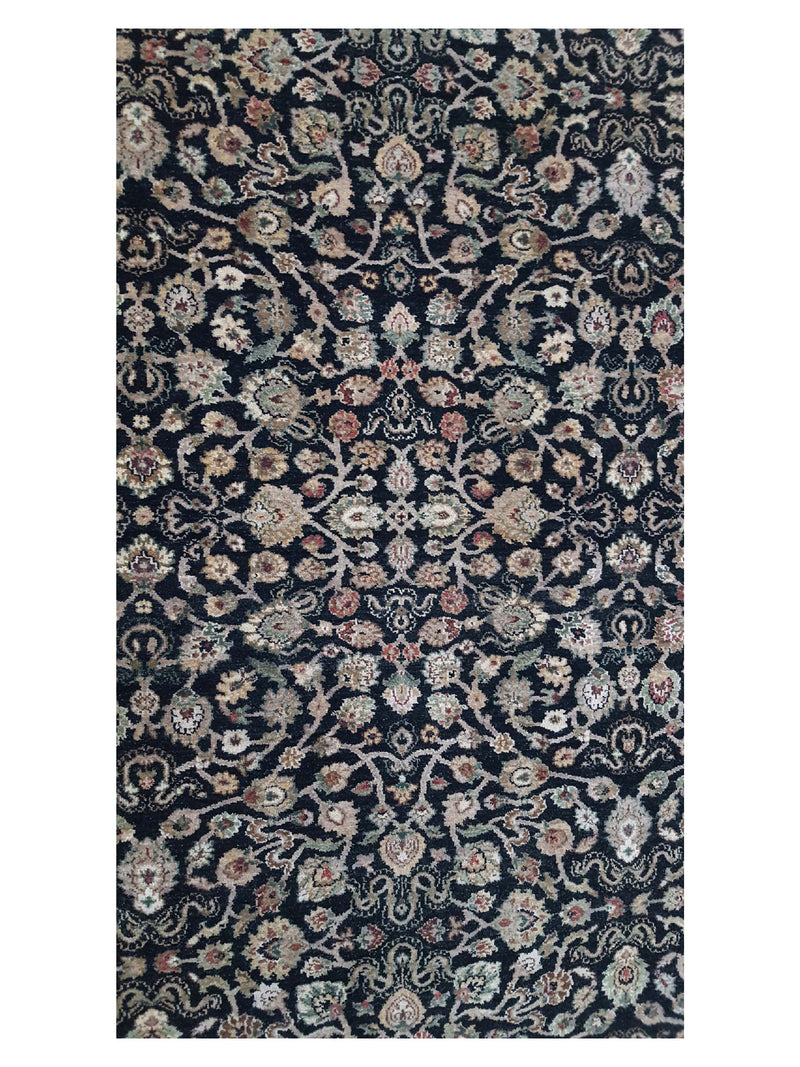 Pacific Maharaja 37009 Black Beige Traditional Hand Knotted Rug
