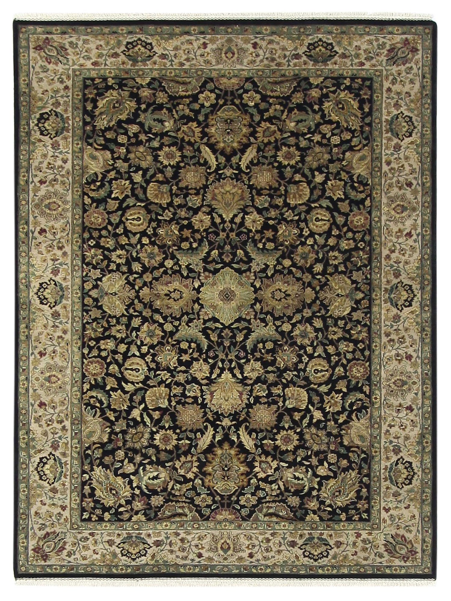 Pacific Crown  Black Beige Traditional