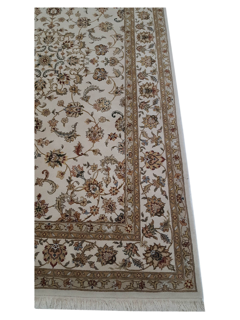 Pacific Classic 37088 Ivory Ivory Traditional Hand Knotted Rug
