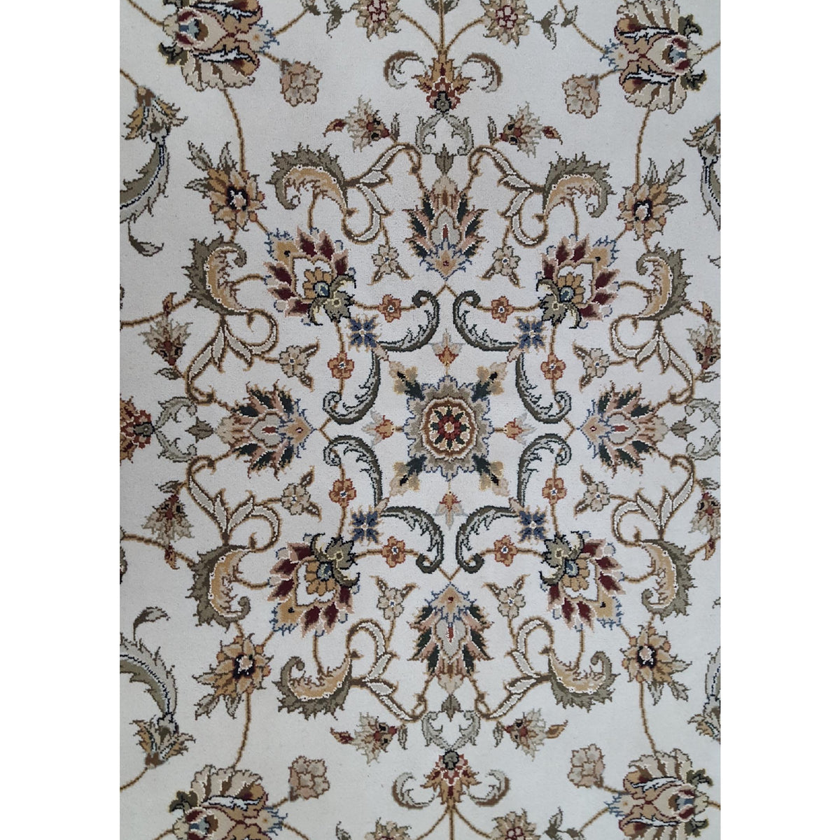 Pacific Classic 37088 Ivory Ivory Traditional Hand Knotted Rug