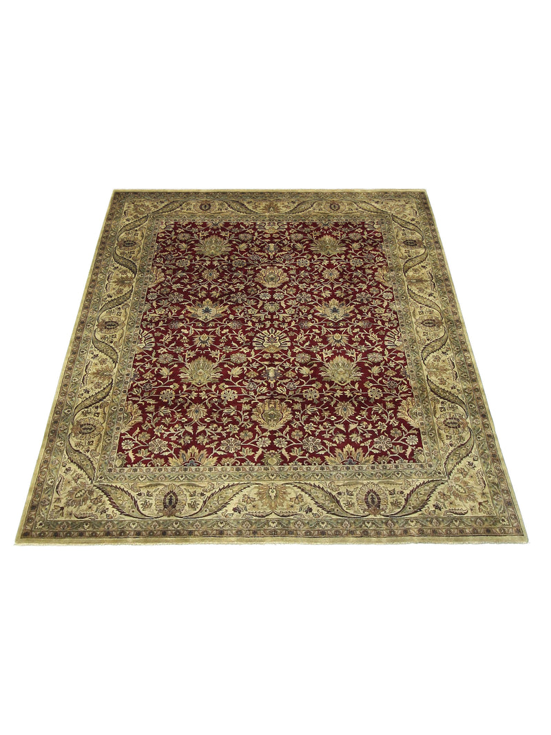 Pacific Maharaja 37154 Red Gold Traditional Hand Knotted Rug