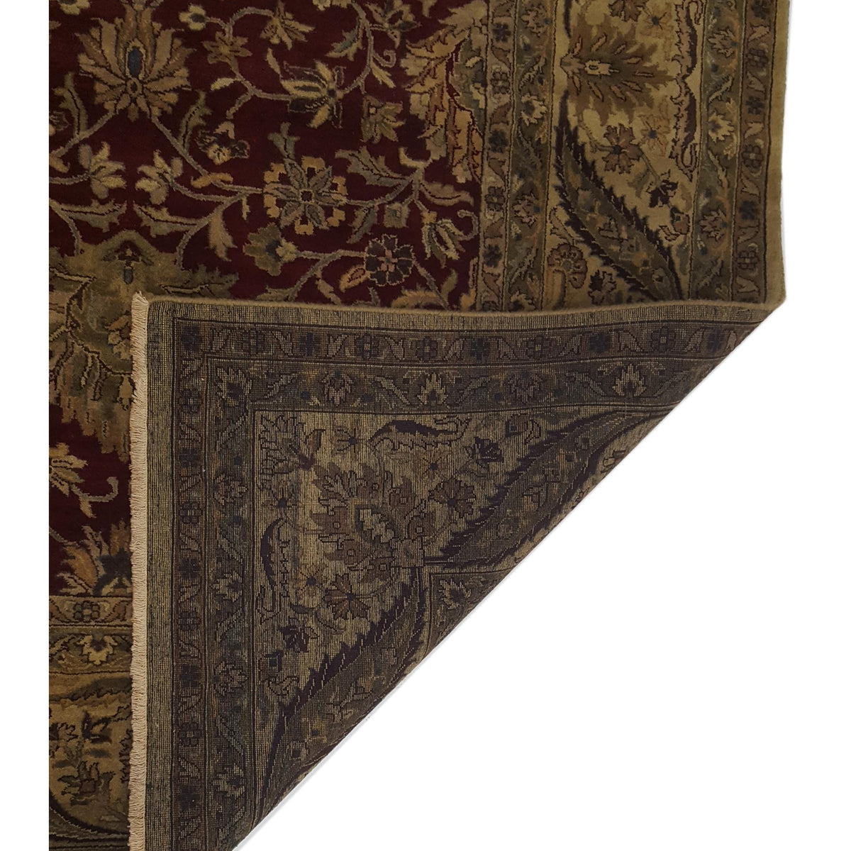 Pacific Maharaja 37154 Red Gold Traditional Hand Knotted Rug
