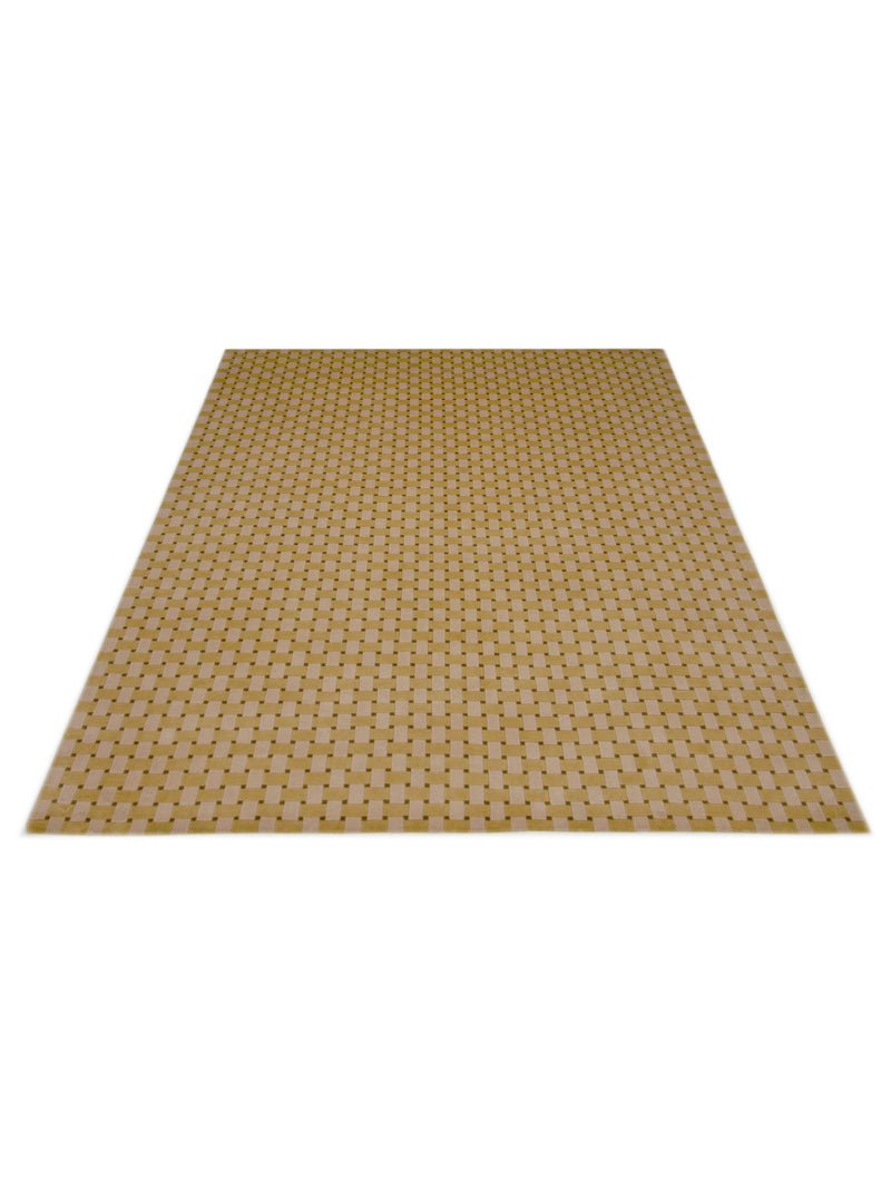 Pacific Gouri Ganga 37164 Yellow Beige Modern Hand Knotted Rug