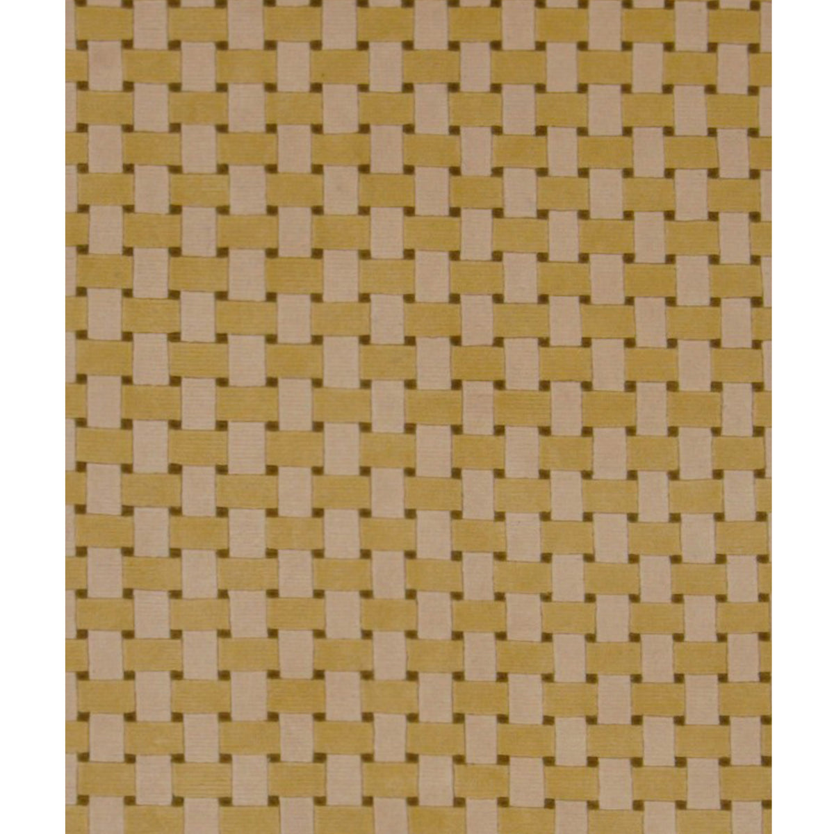 Pacific Gouri Ganga 37164 Yellow Beige Modern Hand Knotted Rug