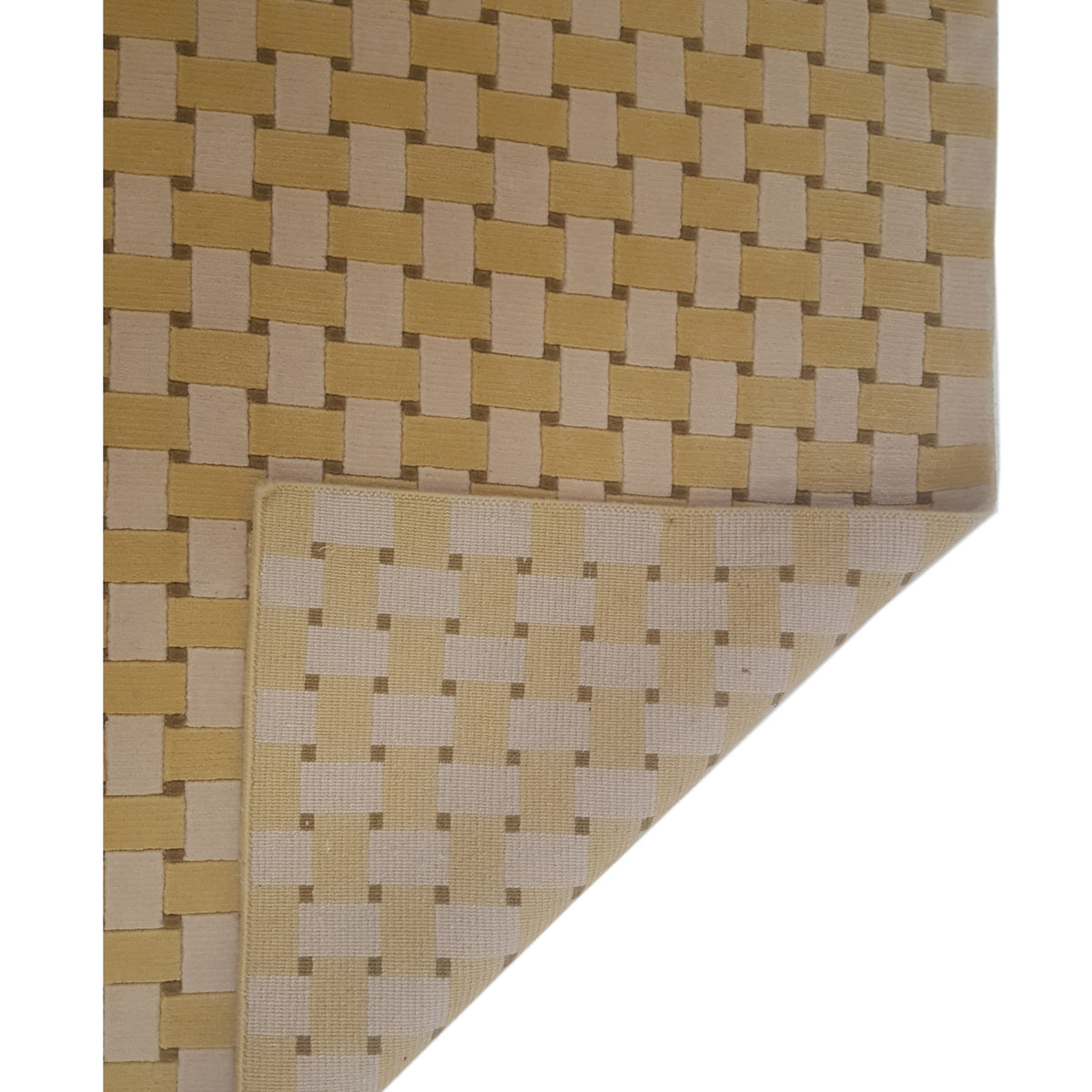 Pacific Gouri Ganga 37164 Yellow Beige Modern Hand Knotted Rug