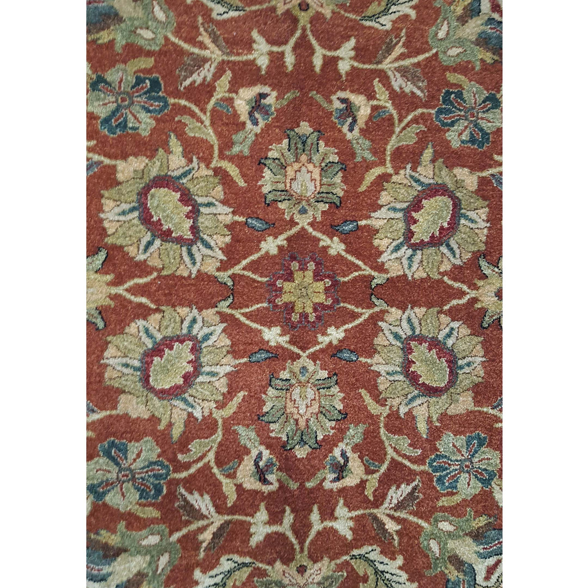 Pacific Maharaja 37235 Red Black Traditional Hand Knotted Rug