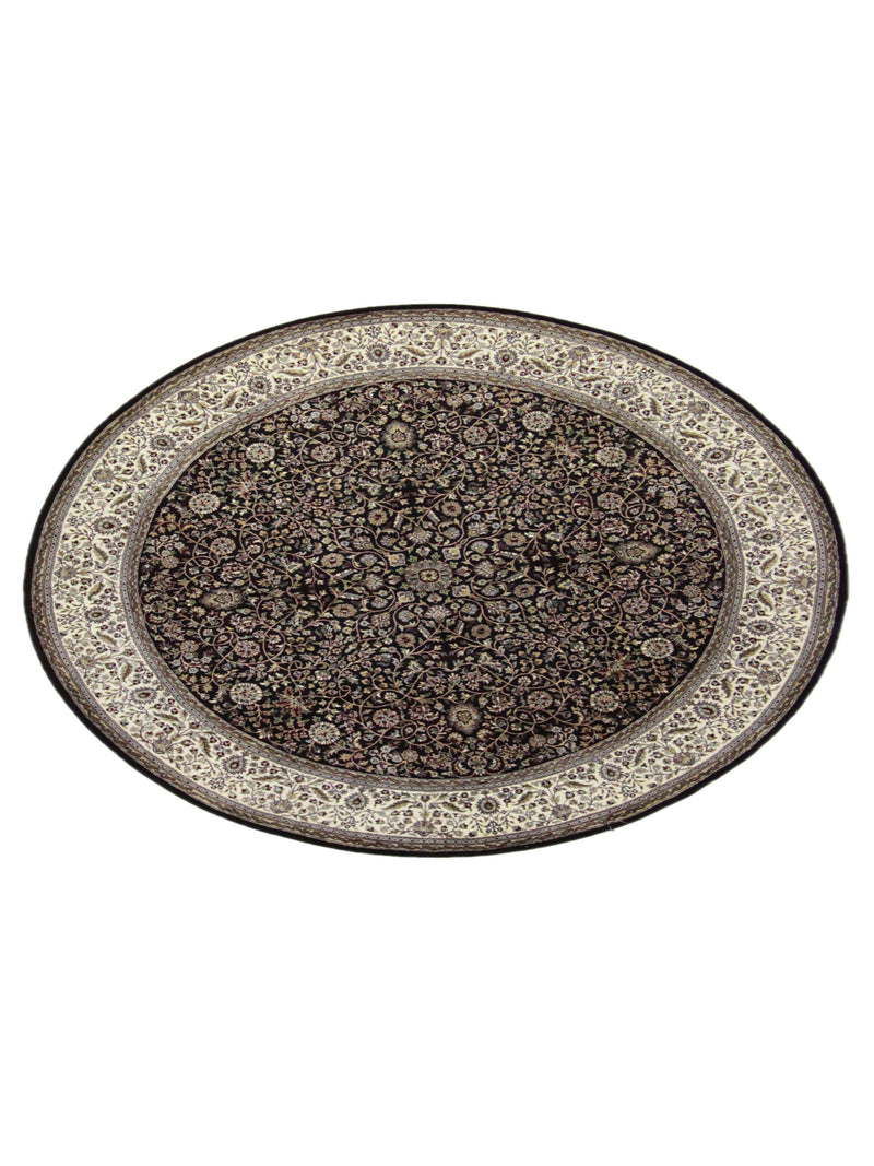 Pacific Agra 37289 Brown Ivory Traditional Hand Knotted Rug