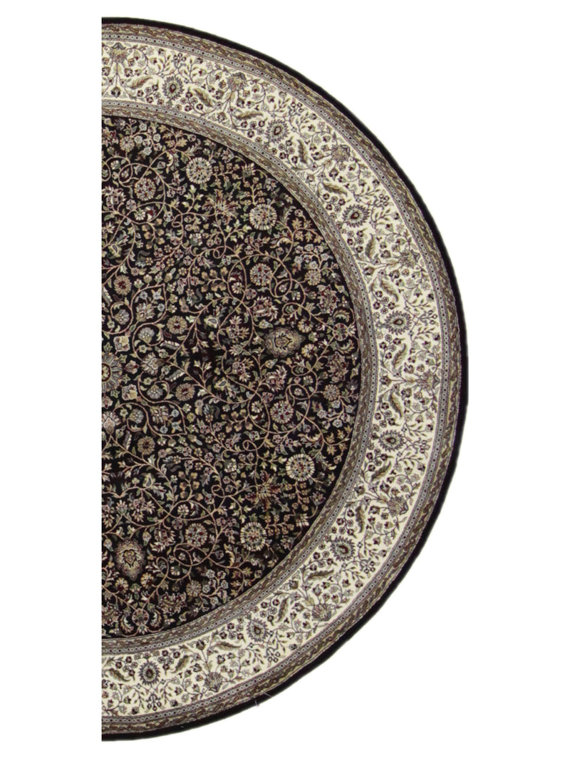 Pacific Agra 37289 Brown Ivory Traditional Hand Knotted Rug